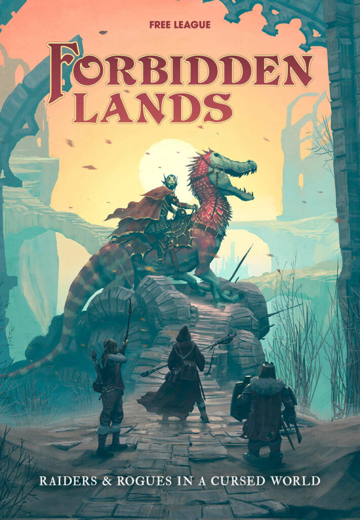Forbidden Lands Core Game cover.